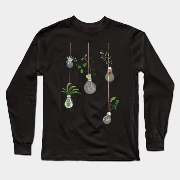 Keep Growing Long Sleeve T-Shirt by Dalo Design